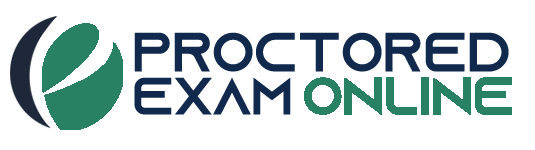 Proctored exam online